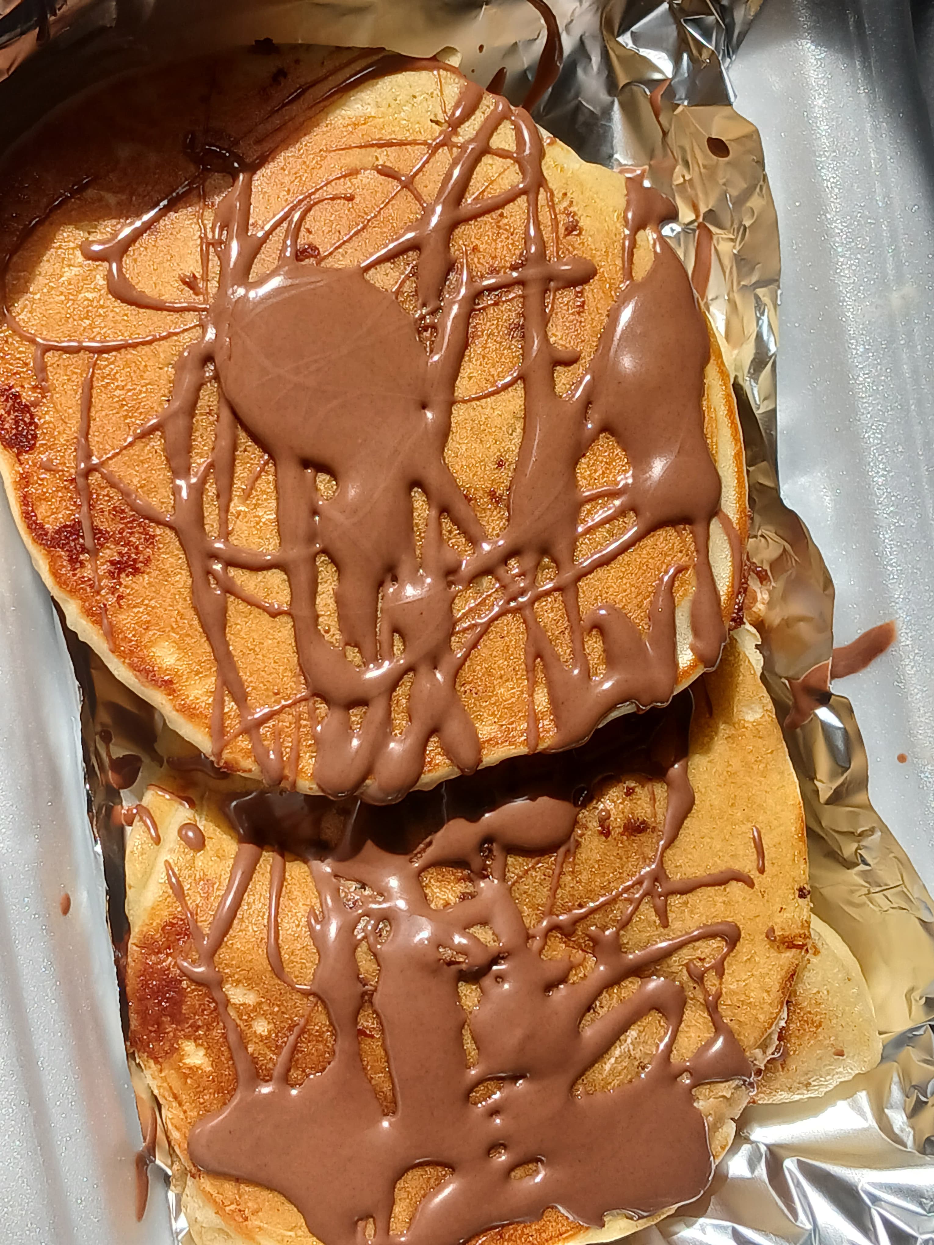 Pancake au chocolat