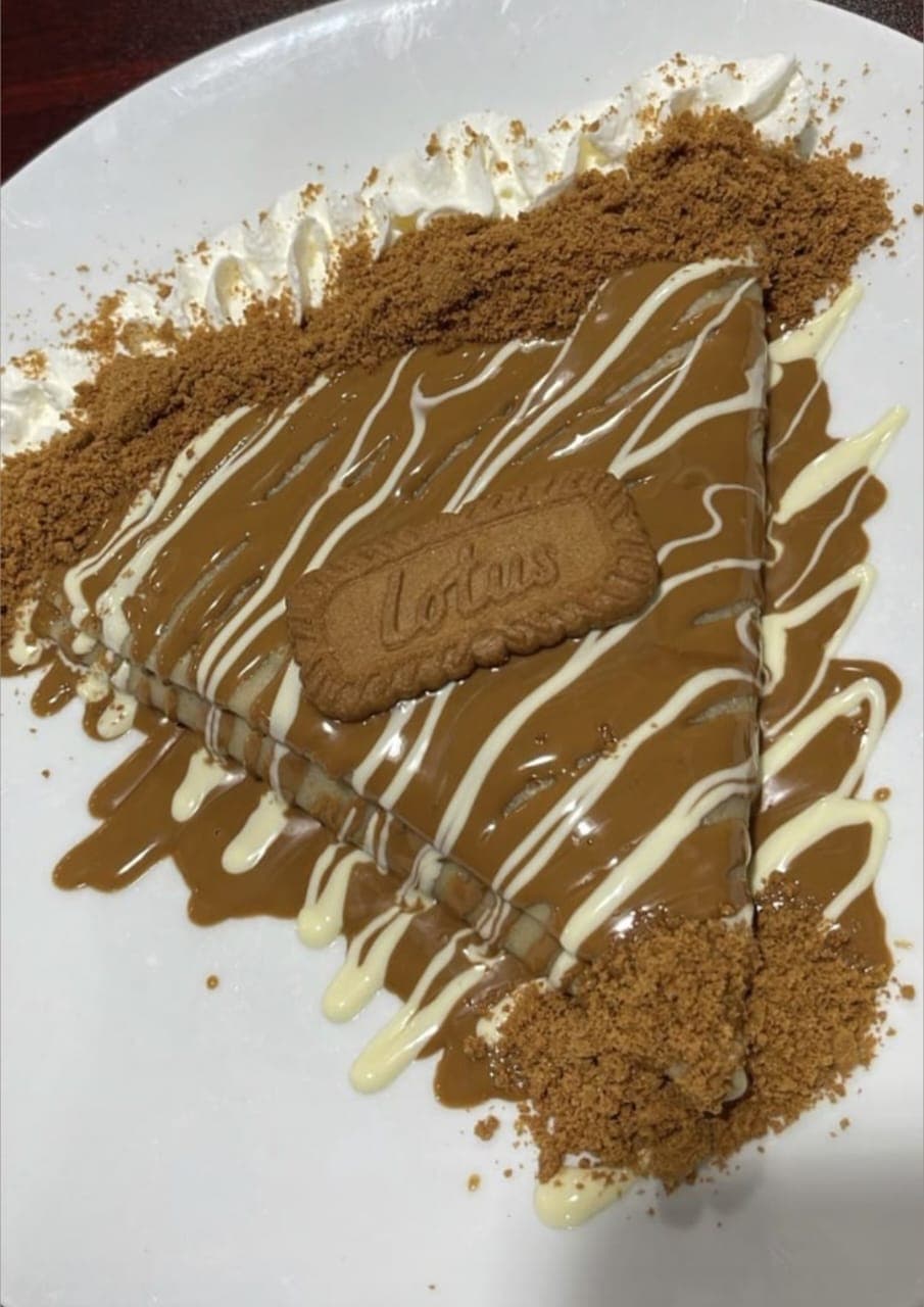 Crêpe Chocolat Biscuit Spéculos Lotus